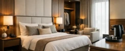 Aménagement chambre hôtel sur mesure