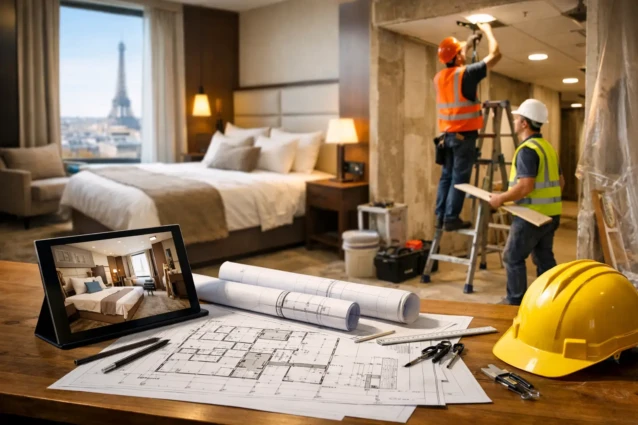 Guide rénovation hôtelière en Île-de-France