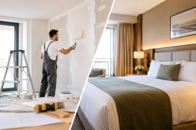 R&eacute;novation l&eacute;g&egrave;re ou repositionnement h&ocirc;tel ?