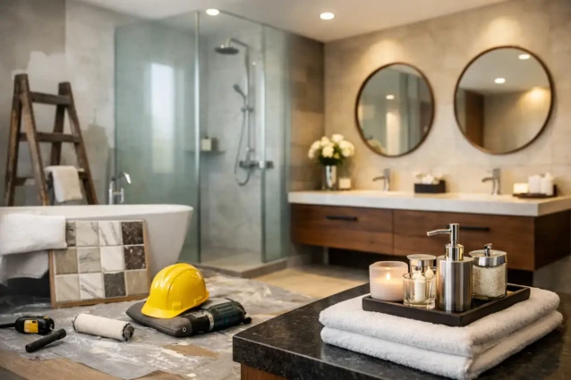 Rénovation salle de bain hôtel : les bons choix