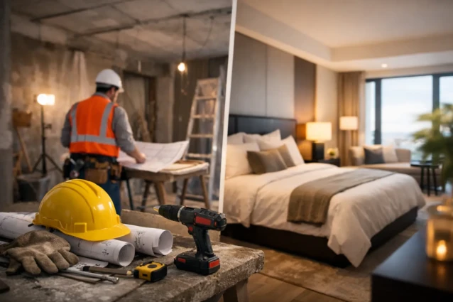 Rentabilité rénovation hôtel : les vrais leviers